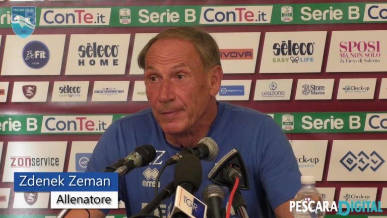 SALERNITANA – PESCARA 2-2, Zdenek Zeman