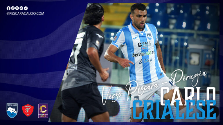 CARLO CRIALESE VERSO LA PARTITA PESCARA – PERUGIA